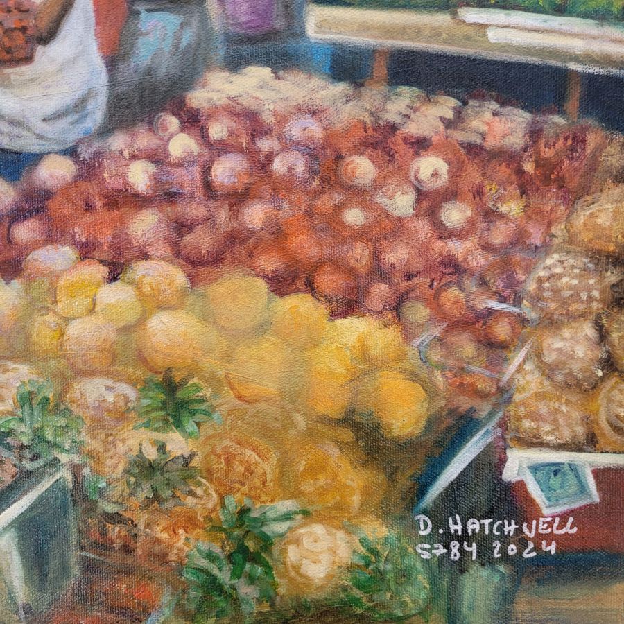 Mahaney Yehuda Market Painting - Image 5