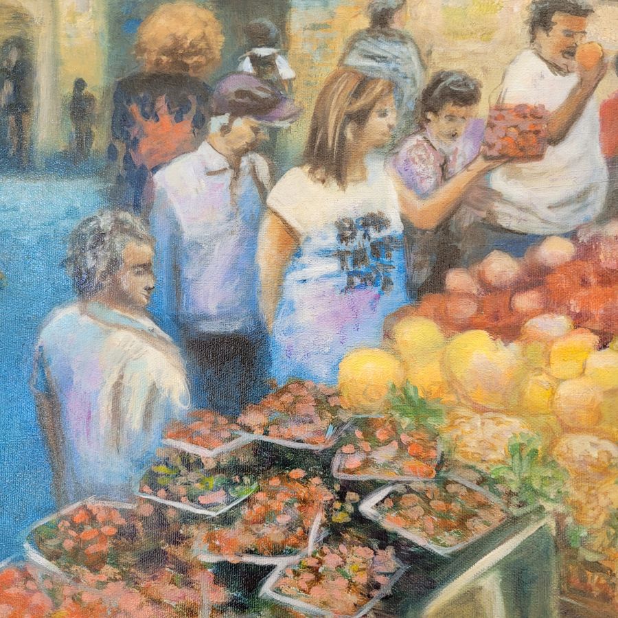 Mahaney Yehuda Market Painting - Image 6