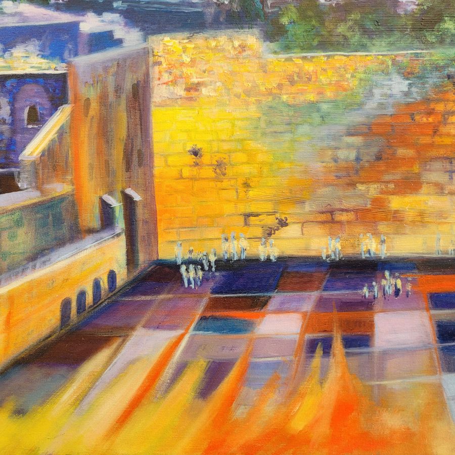 Kotel Western Wall Painting - Image 3