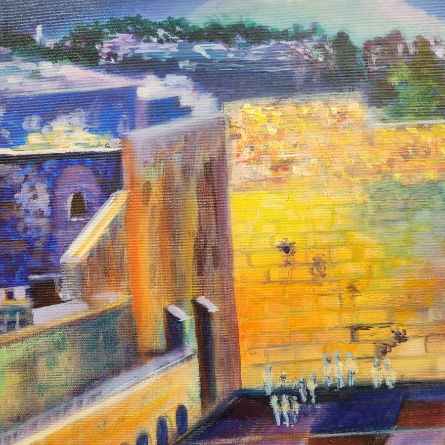 Kotel Western Wall Painting - Image 4