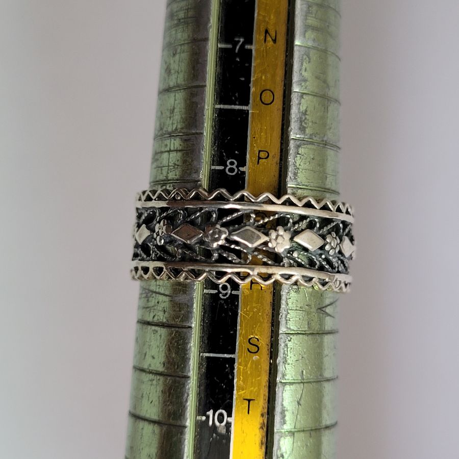 Vintage Yemenite Filigree Ring - Image 6