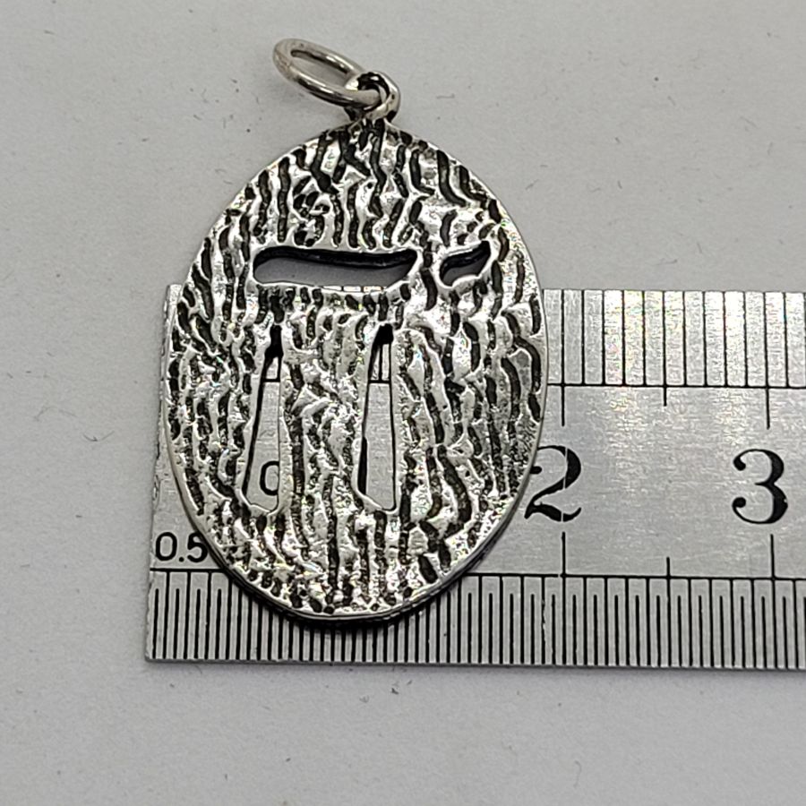 Chai Oval Disk Pendant - Image 4