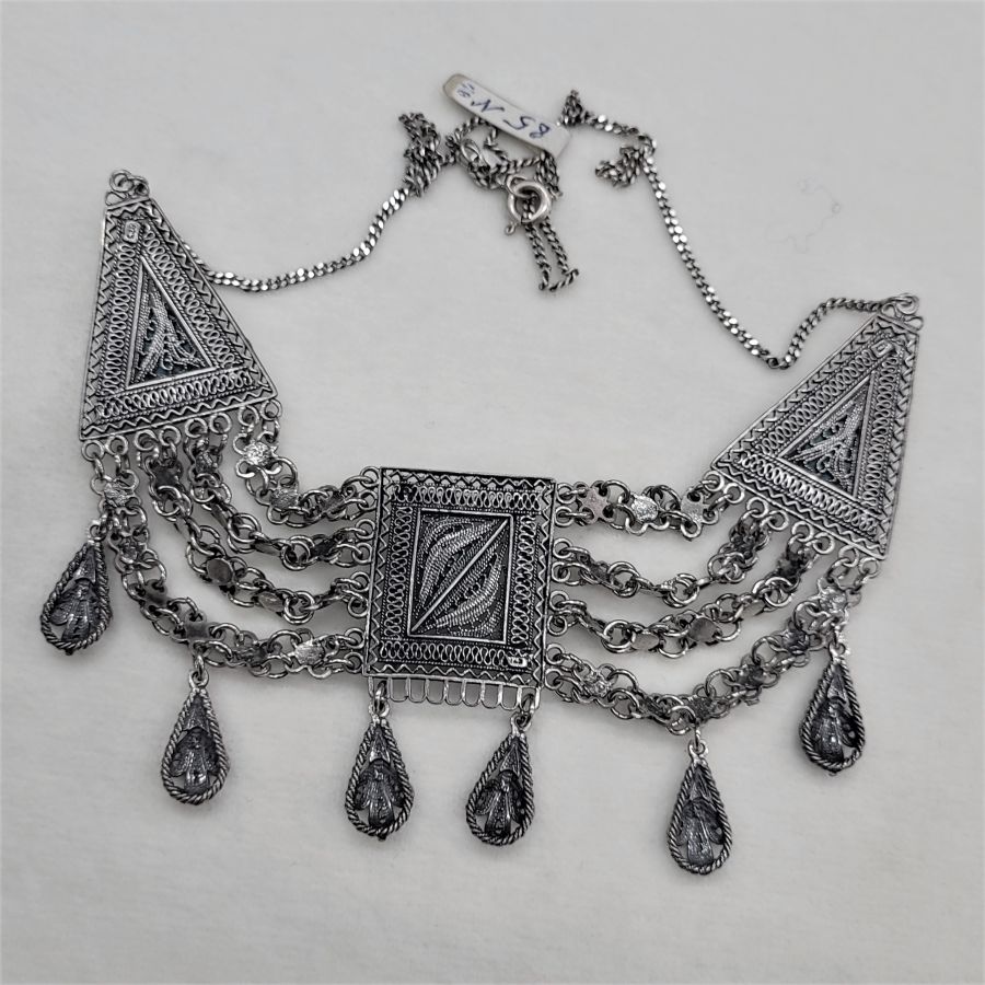 Elat Stone Necklace Filigree - Image 4