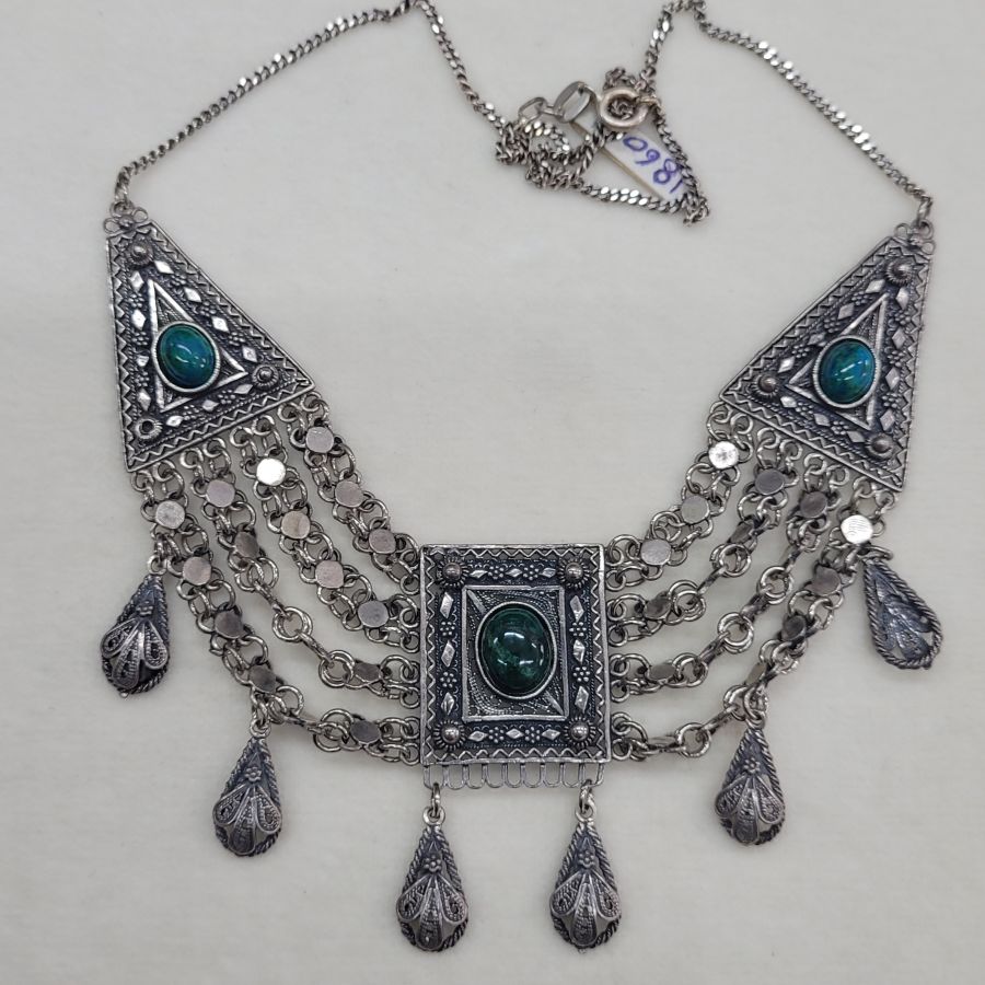 Elat Stone Necklace Filigree - Image 3