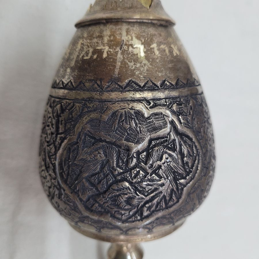 Silver Plated Purim Grogger* - Image 9