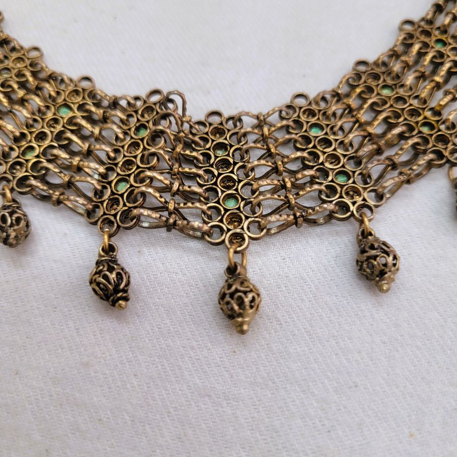 Silver Necklace Turquoises stones - Image 6