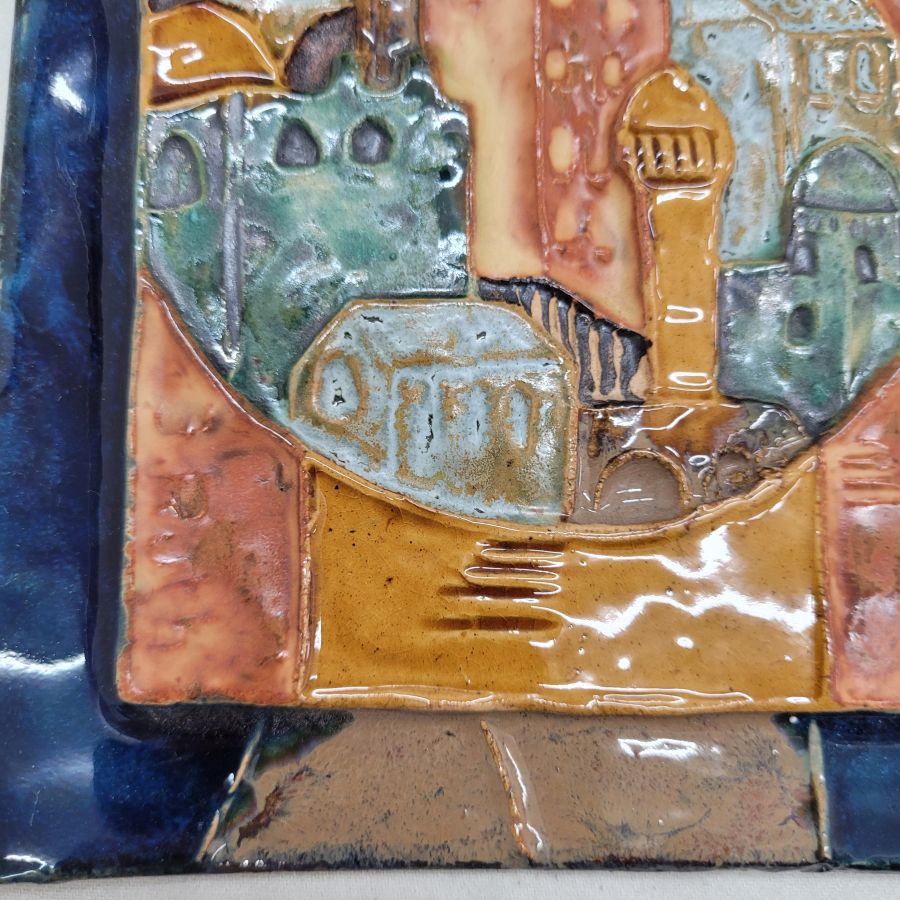Jerusalem houses rectangular tile - Image 5