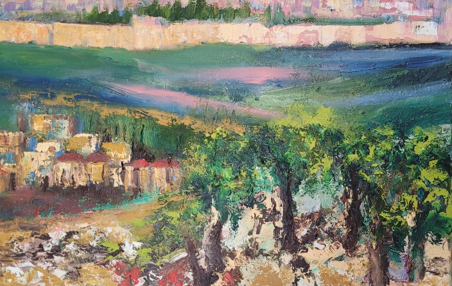 Jerusalem golden gate painting* - Image 5