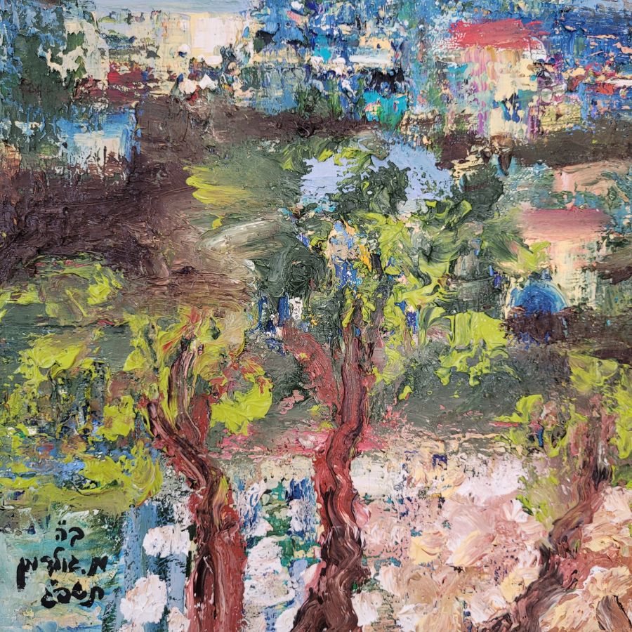 Jerusalem new city painting* - Image 3