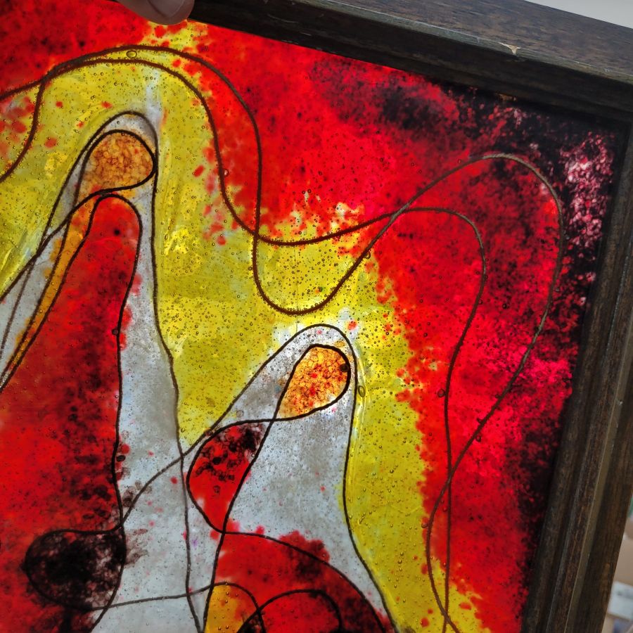 Painted glass Rachel Leah - Image 8