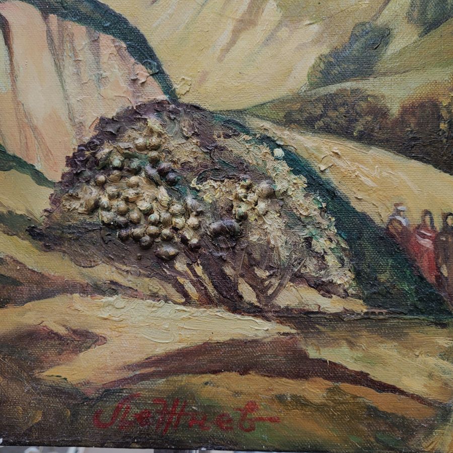 Oil painting Moriah mountain* - Image 6
