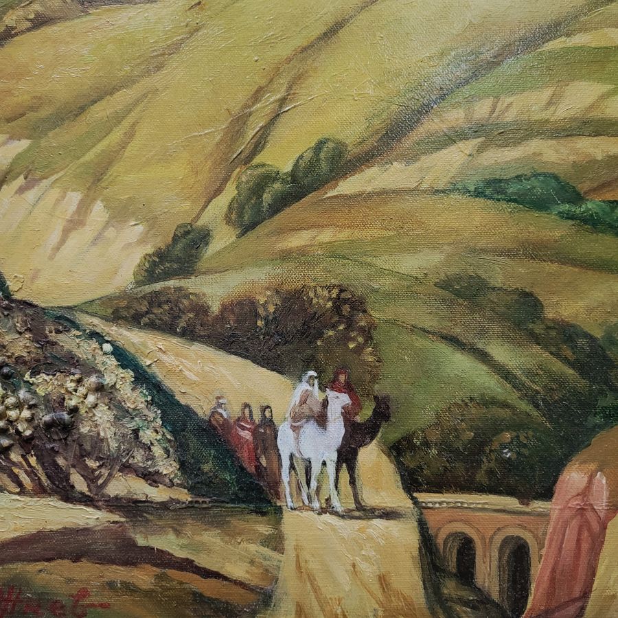 Oil painting Moriah mountain* - Image 5