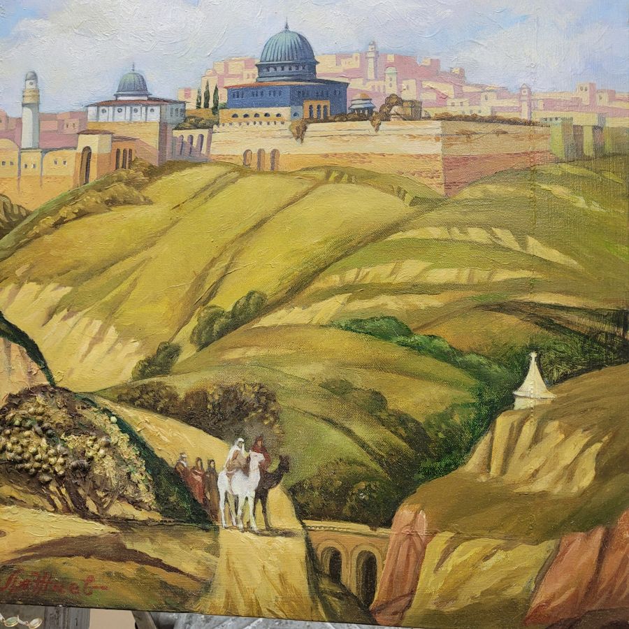 Oil painting Moriah mountain* - Image 3