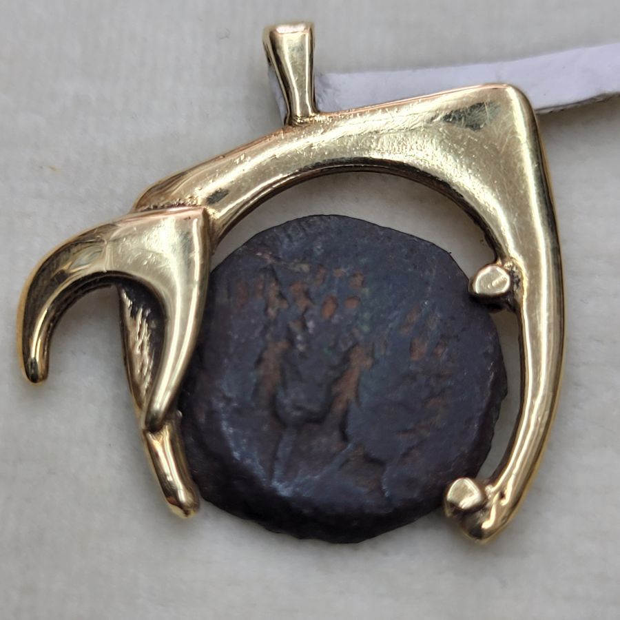 Hay pendant antique coin - Image 6