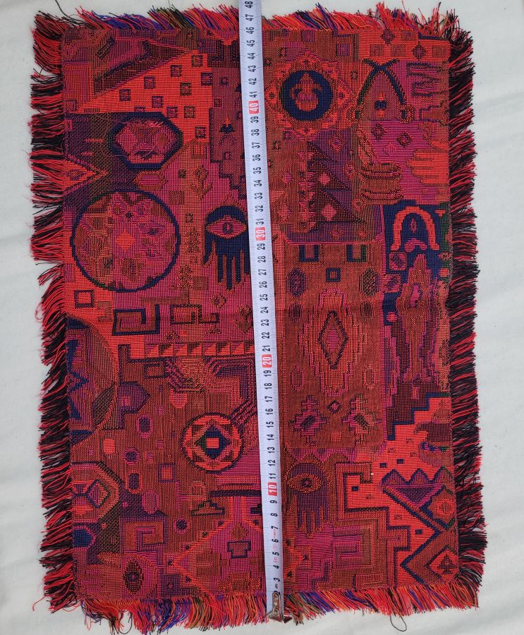 Druze placemat red Hamsa - Image 4