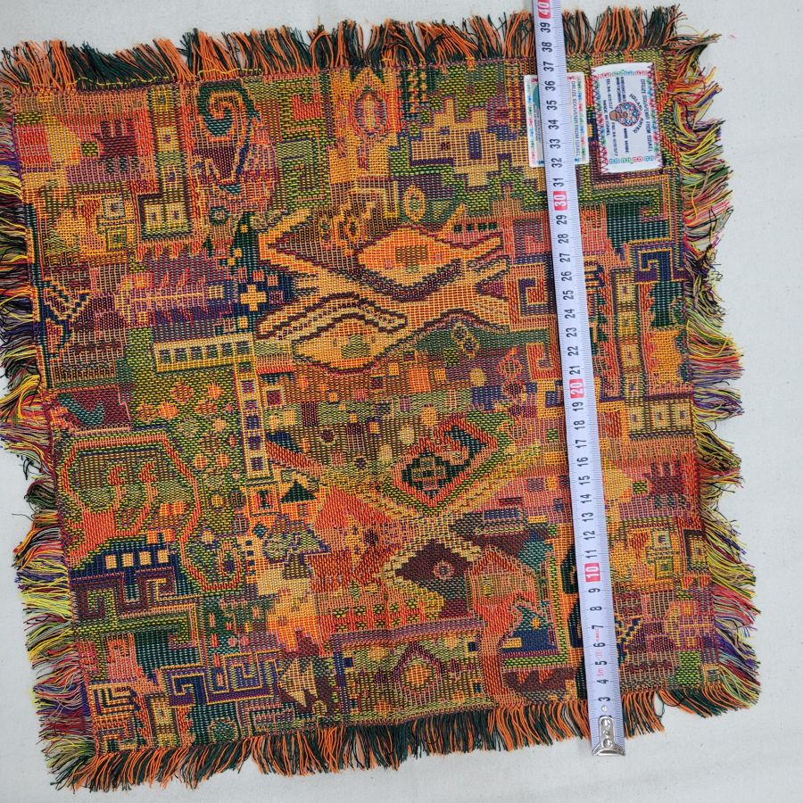Druze placemat yellow fish - Image 4