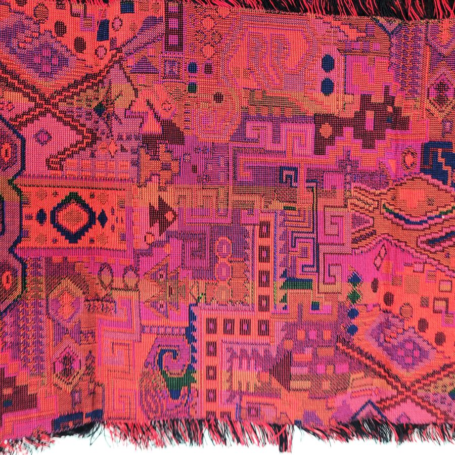 Rectangle red Druze runner - Image 5