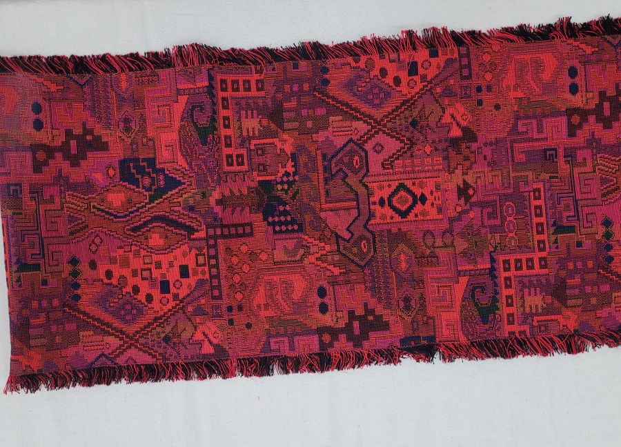 Rectangle red Druze runner - Image 6