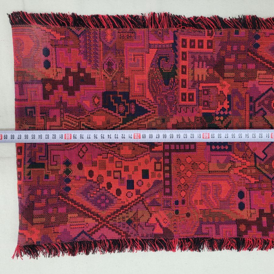 Rectangle red Druze runner - Image 7