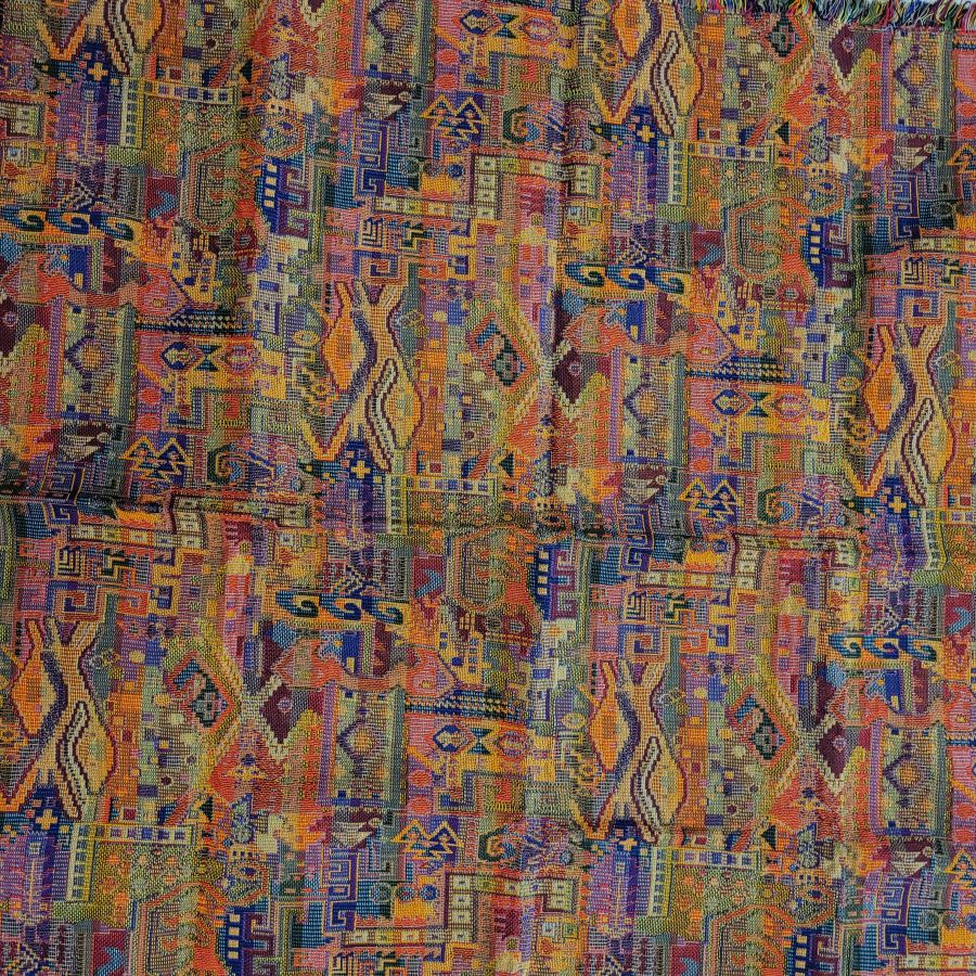 Square Druze tablecloth yellow - Image 5
