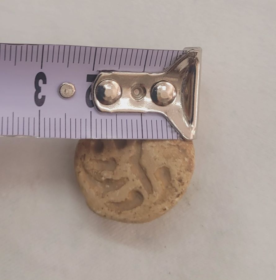 Antique pottery shard pendant* - Image 4