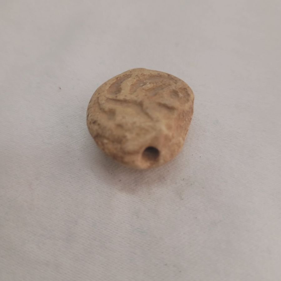 Antique pottery shard pendant* - Image 7