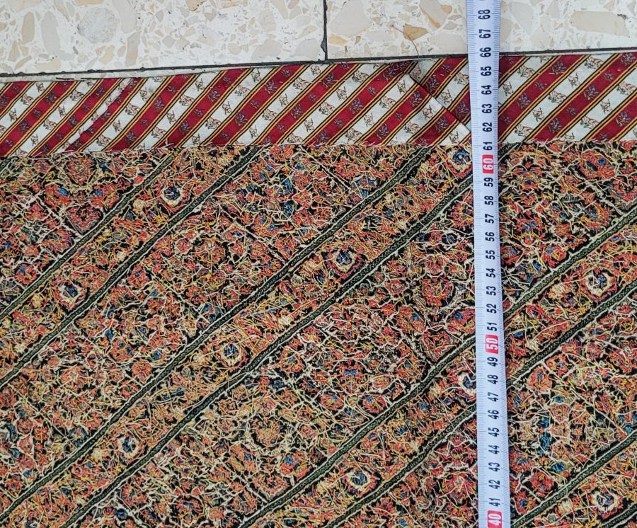 Antique needle point tablecloth - Image 4
