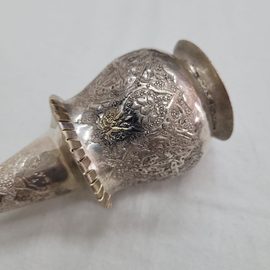 Silver plated Purim ratchet* - Image 8