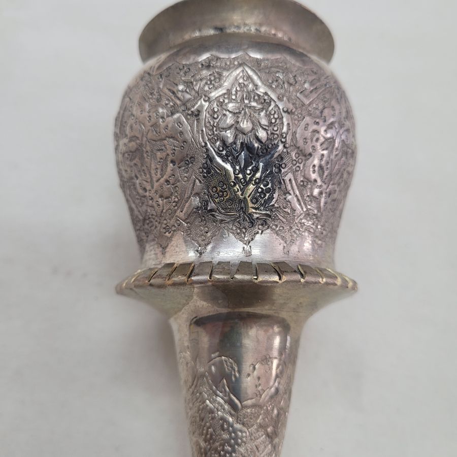Silver plated Purim ratchet* - Image 4
