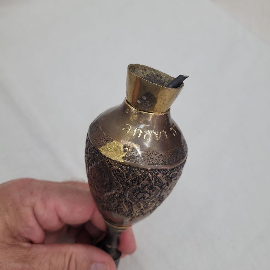 Purim Raashan Grogger brass - Image 10