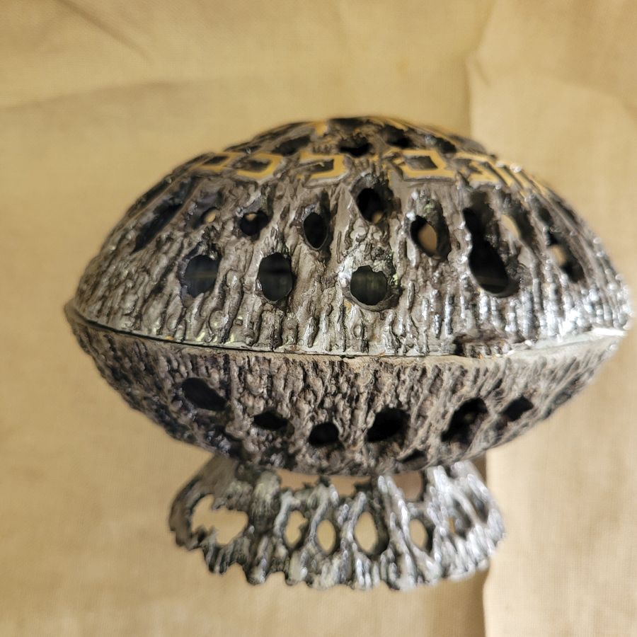Etrog box brass contemporary - Image 8