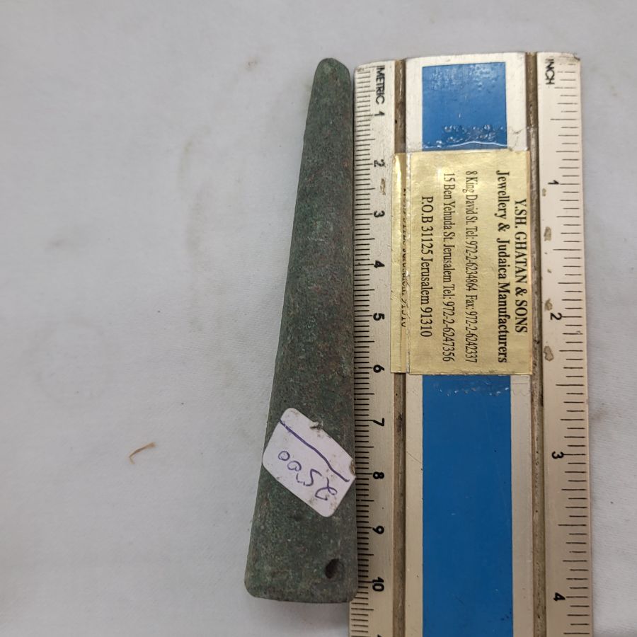 Antique bronze lance head - Image 5