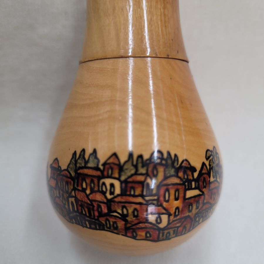 Olive wood spice box - Image 6