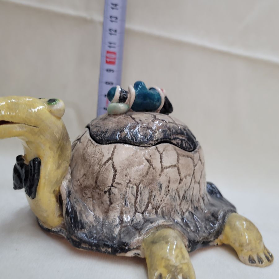 Ceramic turtle candy box* - Image 4