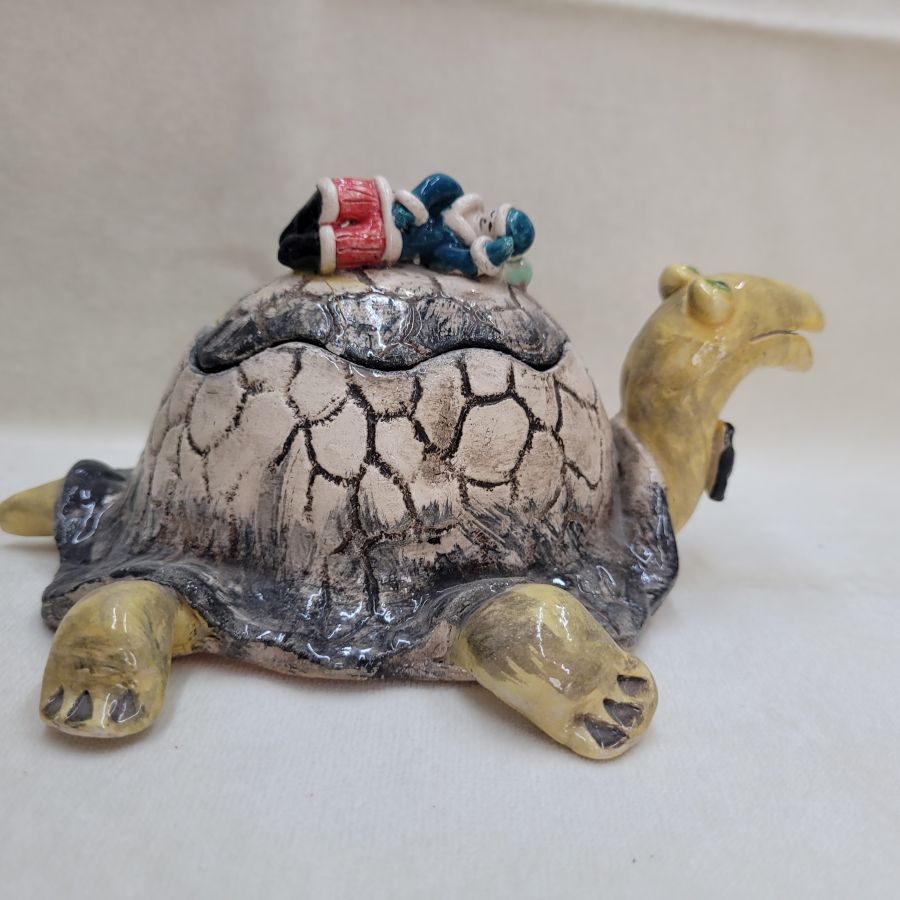 Ceramic turtle candy box* - Image 7