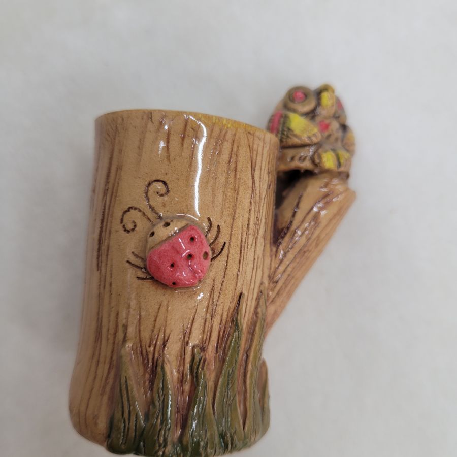 Ceramic owl pencil holders* - Image 5