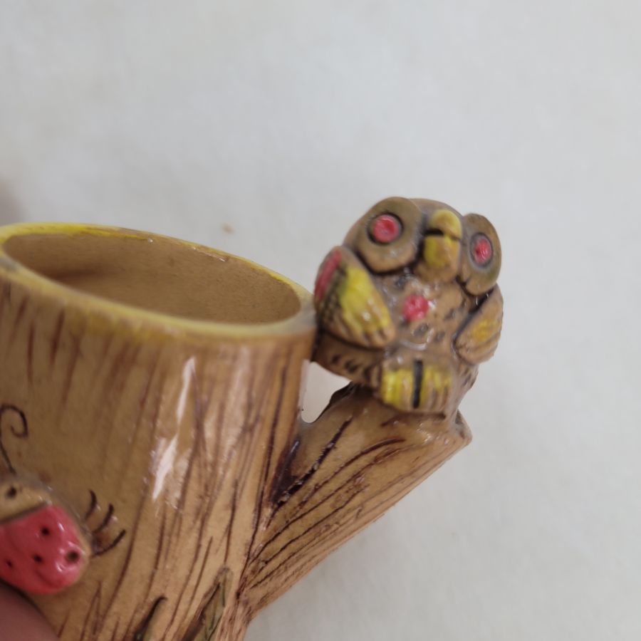 Ceramic owl pencil holders* - Image 6