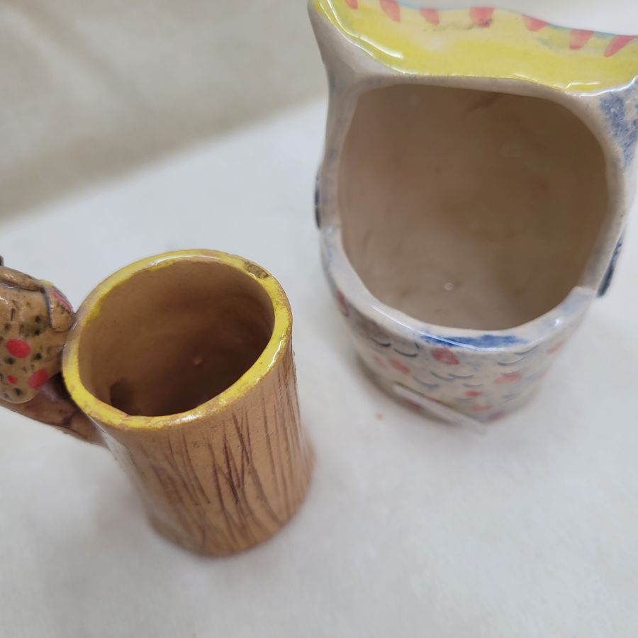 Ceramic owl pencil holders* - Image 7