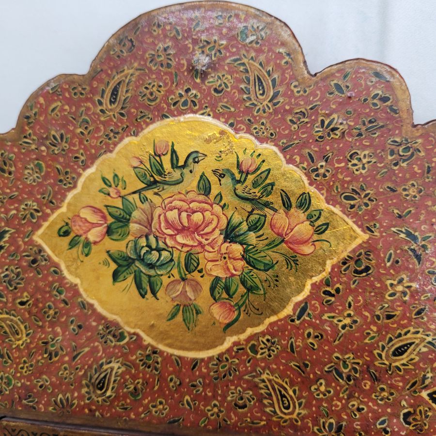 Vintage papier Mache mirror - Image 11
