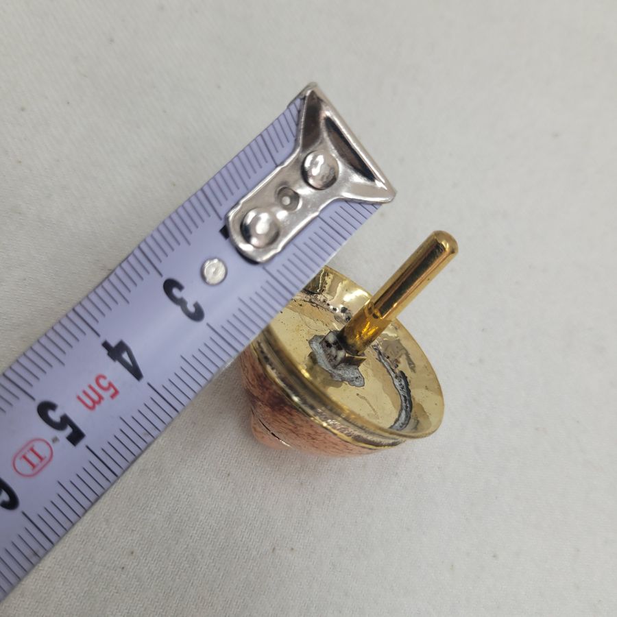 Contemporary brass copper Dreidel - Image 3
