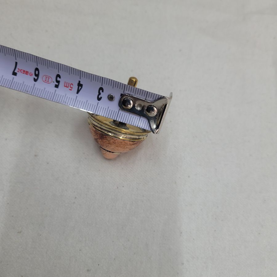 Contemporary brass copper Dreidel - Image 4