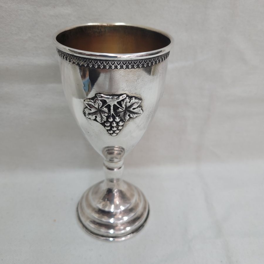 Kiddush chalice wine grapes - Image 5