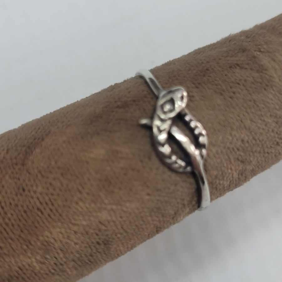 Silver ring Cobra snake ring - Image 7