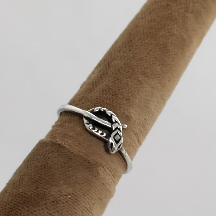 Silver ring Cobra snake ring - Image 6
