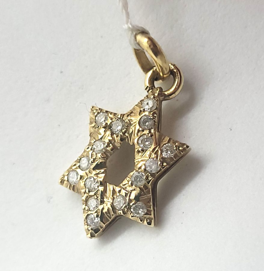 Elongated Magen David pendant - Image 6