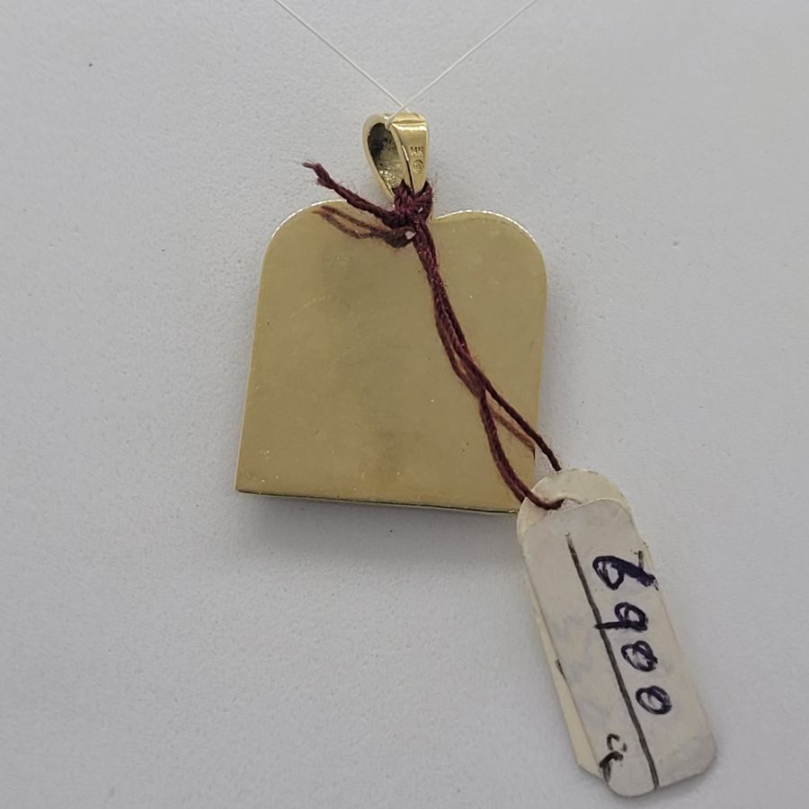 Ten Commandments gold pendant - Image 3